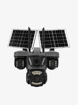 AOV 4G + 2 Solar HiEasy 4 Kameralı Güvenlik Kamerası (Türkçe Dil Desteği)